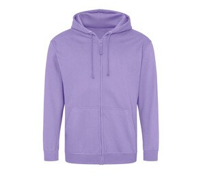 AWDIS JH050 - Zipped sweatshirt Digital Lavender