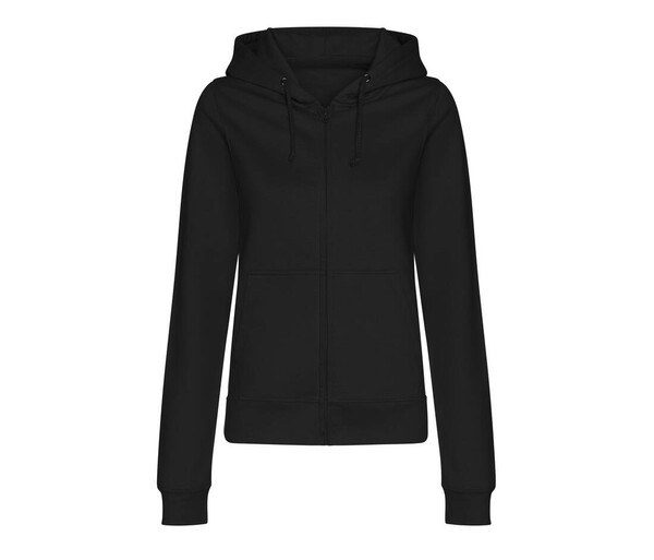 AWDIS JH050F - Sudadera con Capucha y Cremallera para Mujer