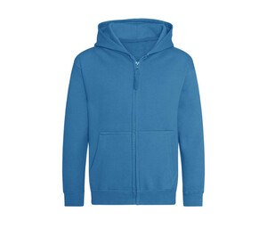 AWDIS JH050J - Zipped sweatshirt Sapphire Blue