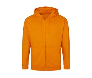 AWDIS JH050 - Zipped sweatshirt Orange Crush