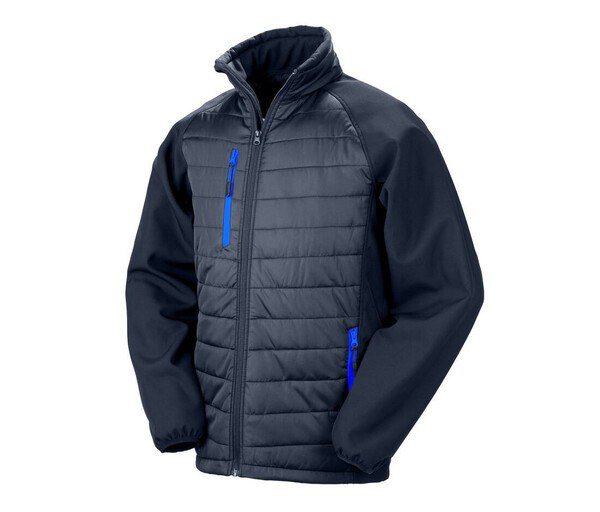 Result RS237 - Mens Quilted Softshell Jacket with Zippered Pockets