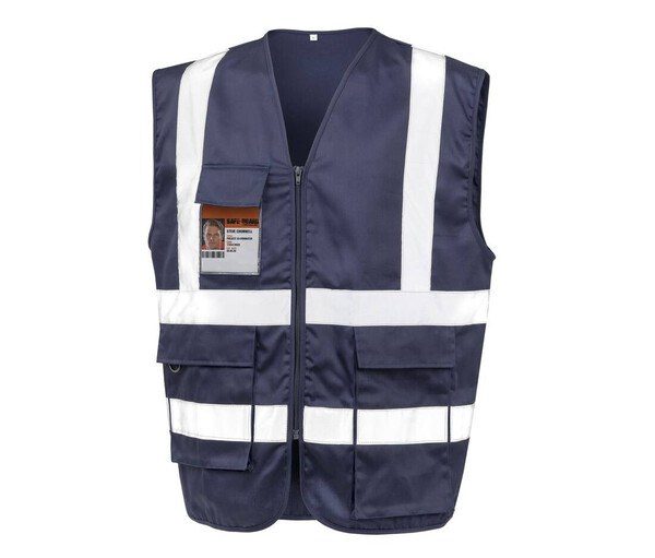 RESULT RS477X - HEAVY DUTY POLYCOTTON SECURITY VEST