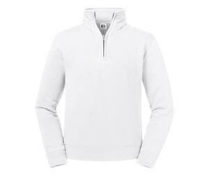 Russell RU270M - Autentisk sweatshirt med lynlås White