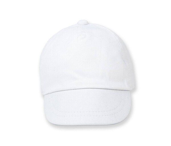 Larkwood LW090 - Soft Cotton Baby Cap with Elastic Back