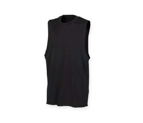 SF Men SF232 - MEN’S HIGH NECK SLASH ARMHOLE VEST