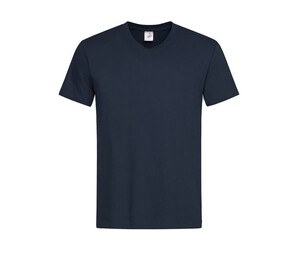 Stedman ST2300 - T-shirt med V-ringning för män Blue Midnight