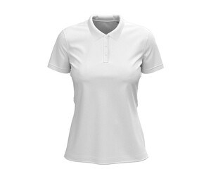 STEDMAN ST9740 - Short sleeve polo shirt for women White