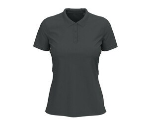 STEDMAN ST9740 - Short sleeve polo shirt for women Slate Grey