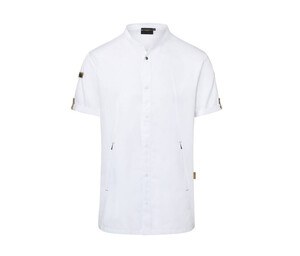 KARLOWSKY KYJM36 - Short sleeve innovative sustainable chef jacket White