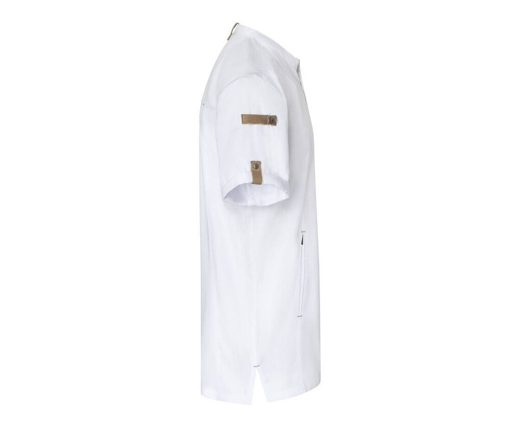 KARLOWSKY KYJM36 - Short sleeve innovative sustainable chef jacket