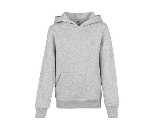 BUILD YOUR BRAND BY117 - Cozy Kids Cotton Blend Hoodie with Kangaroo Pocket