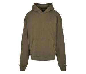 BUILD YOUR BRAND BY162 - ULTRA HEAVY HOODIE Olive