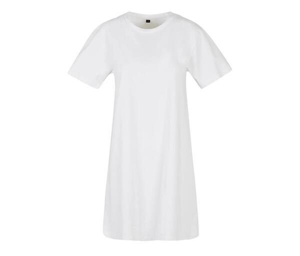 BUILD YOUR BRAND BY214 - Sporty Feminine A-Line Cotton Tee Dress