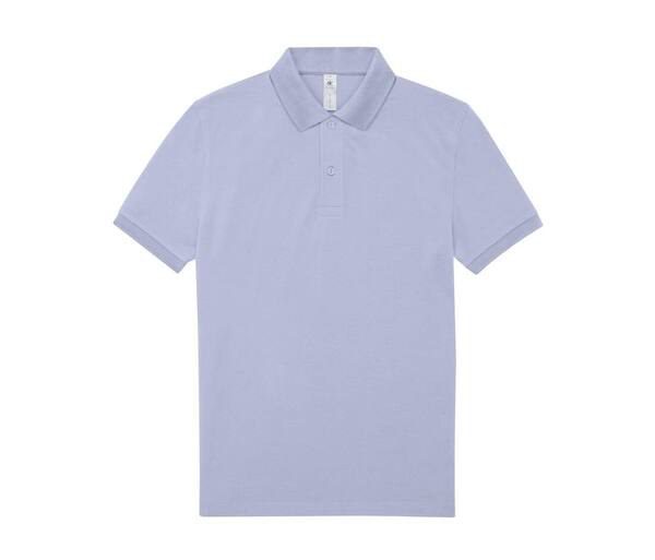 B&C BCU424 - Short-sleeved fine piqué poloshirt