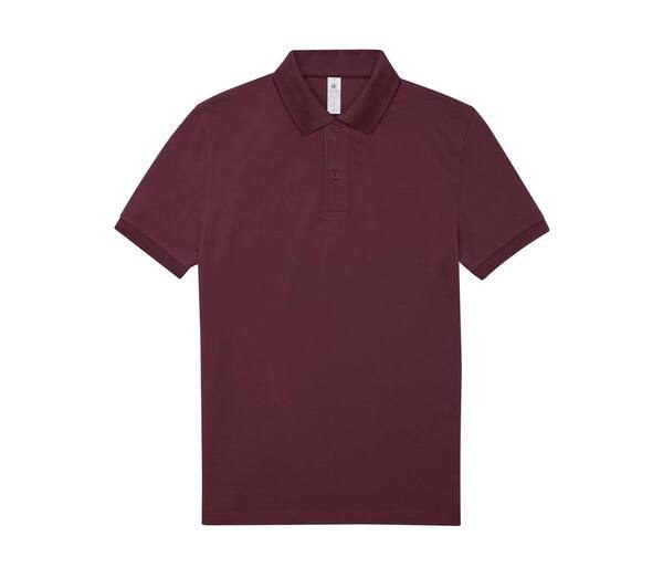 B&C BCU424 - Short-sleeved fine piqué poloshirt