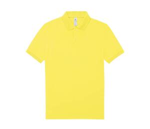 B&C BCU424 - Kurzärmeliges Poloshirt aus feinem Piqué