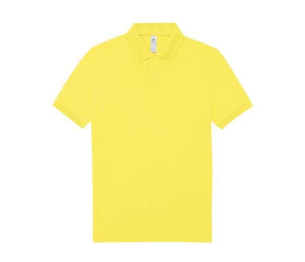 B&C BCU424 - Short-sleeved fine piqué poloshirt