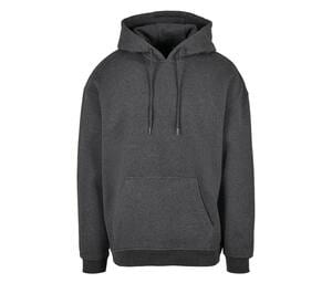 BUILD YOUR BRAND BYB006 - BASIC OVERSIZE HOODY Charcoal