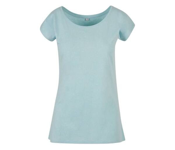 BUILD YOUR BRAND BYB013 - LADIES WIDE NECK TEE