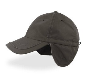 ATLANTIS HEADWEAR AT240 - Outdoor winter hat with ear flaps Dark Grey