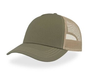 ATLANTIS HEADWEAR AT249 - Rapper-Mütze aus recyceltem Polyester Olive/ Khaki