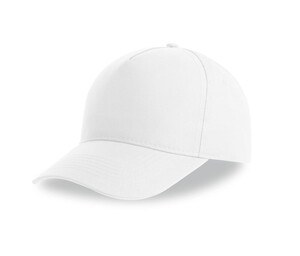ATLANTIS HEADWEAR AT252 - 5-panel baseball cap made of recycled polyester White