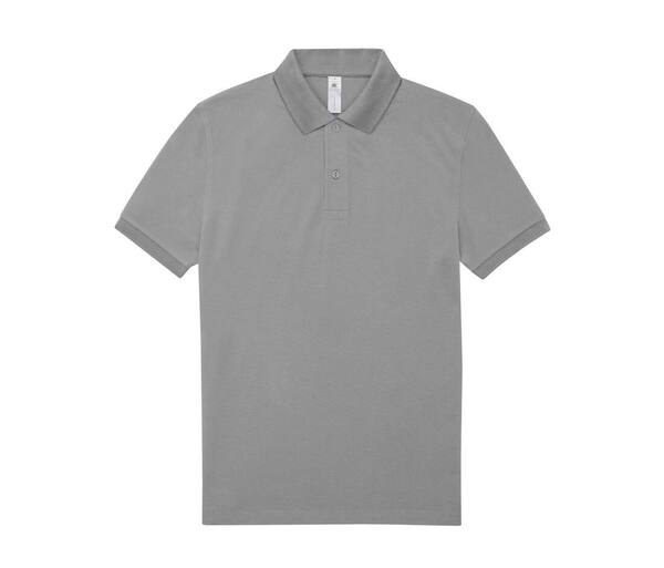 B&C BCU424 - Short-sleeved fine piqué poloshirt