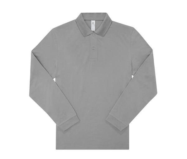 B&C BCU427 - Mens long sleeve poloshirt 210