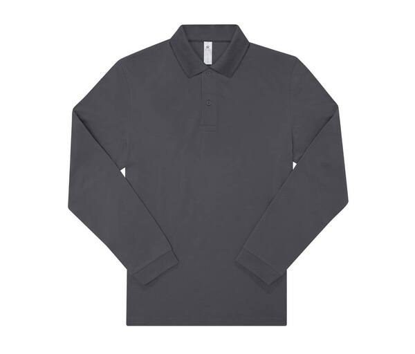 B&C BCU427 - Mens long sleeve poloshirt 210