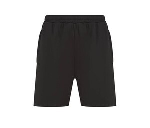 Finden & Hales LV886 - ADULTS' KNITTED SHORTS WITH ZIP POCKETS Black