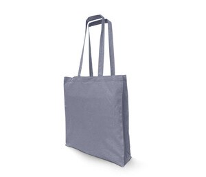 NEWGEN NG110 - RECYCLED TOTE BAG WITH GUSSET Heather Navy