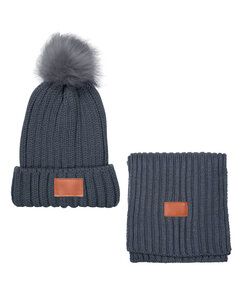 Leeman LG902 - Ribbed Knit Winter Duo