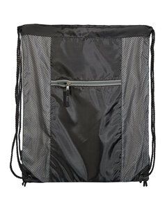 Prime Line LT-3945 - Porter Collection Drawstring Bag Gray