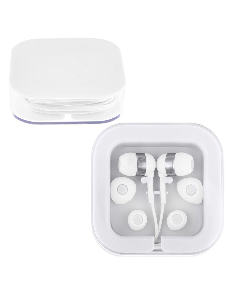 Prime Line IT103 - Earbuds In Square Case