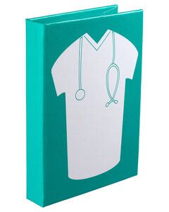 Prime Line PL-1735 - Medical Scrub Sticky Book Verde azulado
