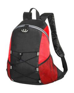 Shugon SH7237 - Chester Backpack Noir/Rouge
