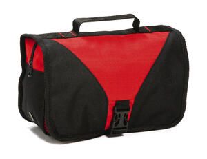 Shugon SH4476 - Bristol Toiletry Bag Red/Black