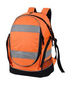 Shugon SH8001 - Hi-Vis Backpack Hi-Vis Orange/Black