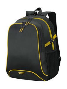 Shugon SH7677 - Osaka Basic Backpack Black/Yellow