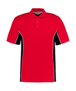Gamegear KK475 - Classic Fit Track Polo Red/Navy/White