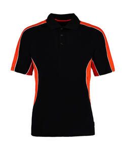 Gamegear KK938 - Classic Fit Cooltex® Contrast Polo Shirt Black/Orange