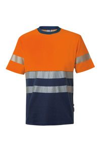 VELILLA 305509 - RS SS zweifarbiges Baumwoll-T-Shirt