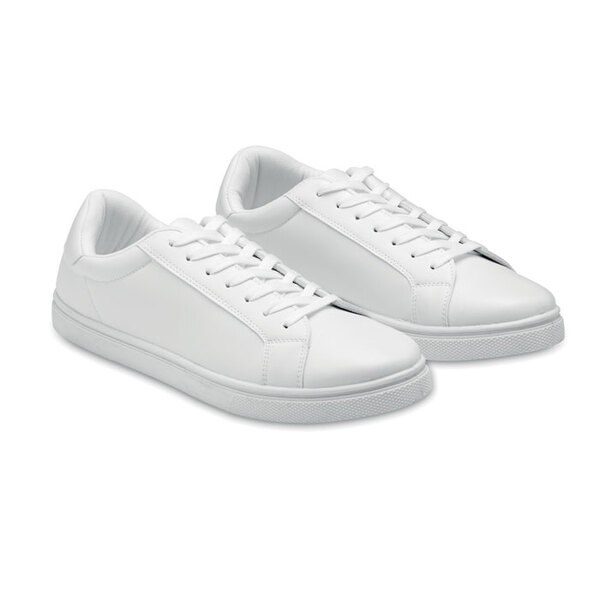 GiftRetail MO2045 - BLANCOS Zapatillas en PU 45