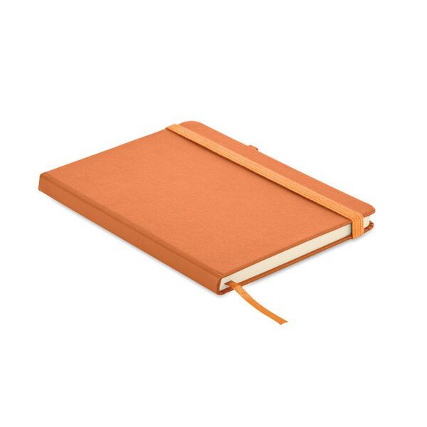 GiftRetail MO6835 - ARPU Eco-Friendly Recycled Leather A5 Notebook with Pen Holder