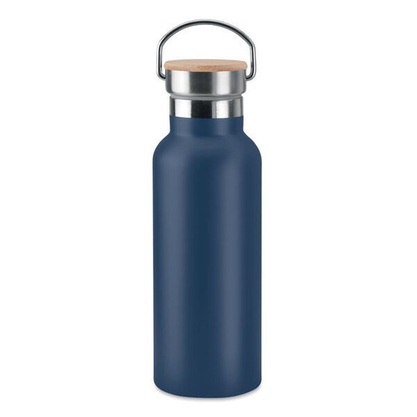 GiftRetail MO9431 - HELSINKI 500ml Bamboo Lid Insulated Flask