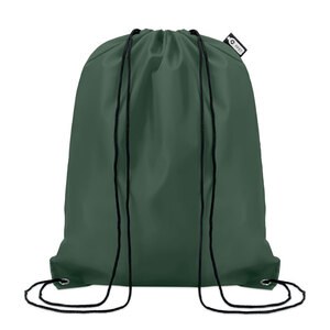 GiftRetail MO9440 - SHOOPPET 190T RPET drawstring bag Dark Green