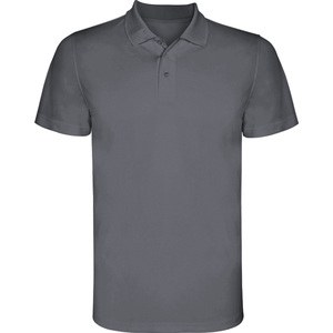 Roly PO0404 - MONZHA Short-sleeve technical polo-shirt Lead