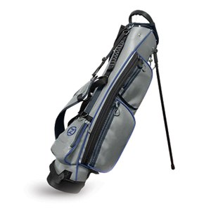 ZERO FRICTION GBAG2 - 5-Pocket Customizable Golf Pencil Bag Grey
