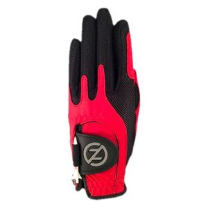ZERO FRICTION GGSJLH - Juniors Performance Golf Glove/ LH Red