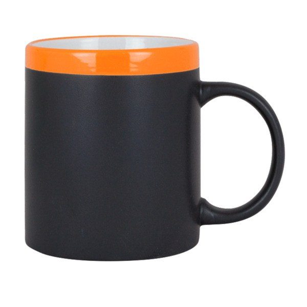 Goya 28199 - Taza de cerámica 300 ml con tiza SLATE